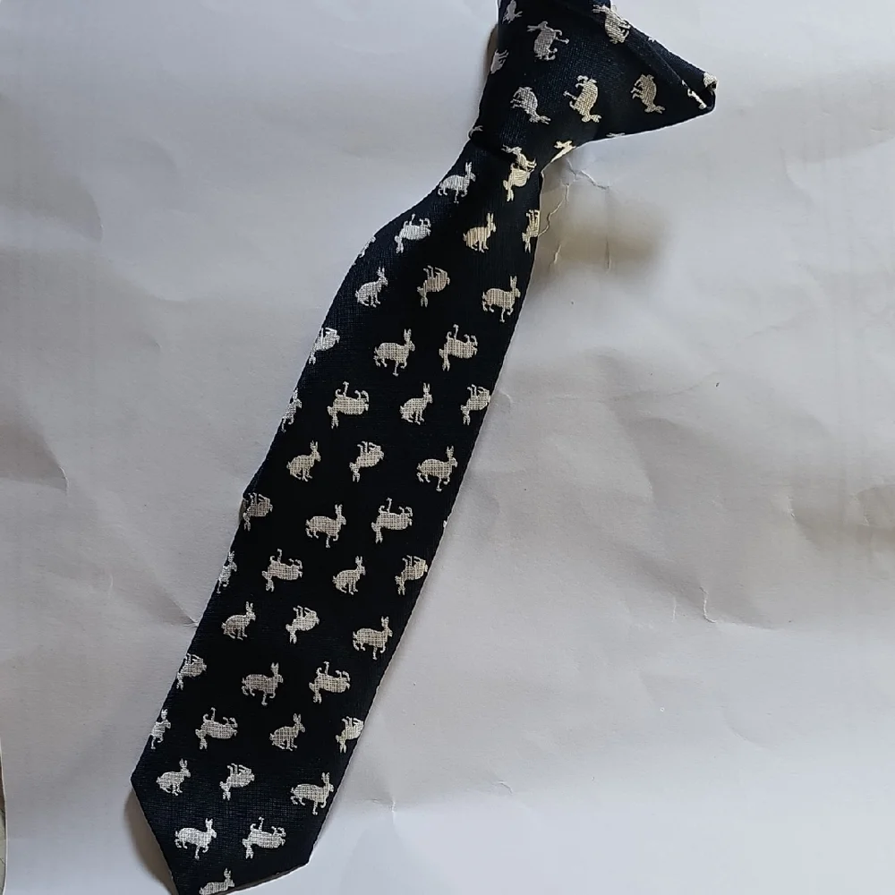 2-5 Year Old Clip On Bunny Tie
